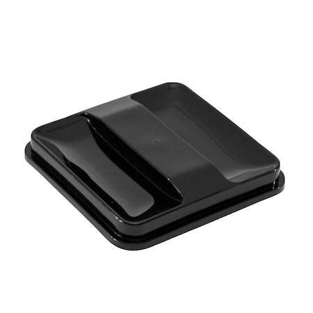 Hapco-Elmar Essential 3 Qt. Square Ice Bucket Lid for R2000/R2100, Black, PK 36 R2020BLK